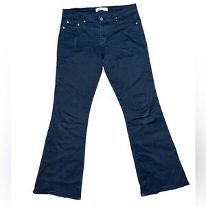 L.E.I Vintage Dark Blue Flared Jeans